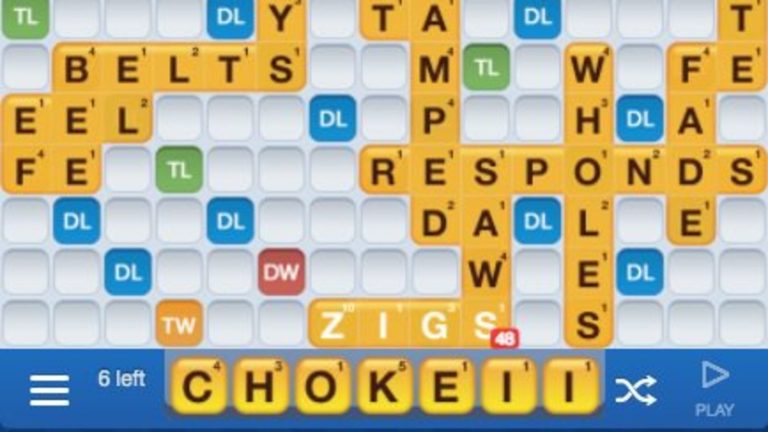 How can you tell if someones cheating by using a word finder at Words With Friends